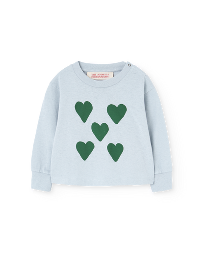 The Animals Observatory Wapiti Baby Long Sleeve T-shirt - Dw Hearts