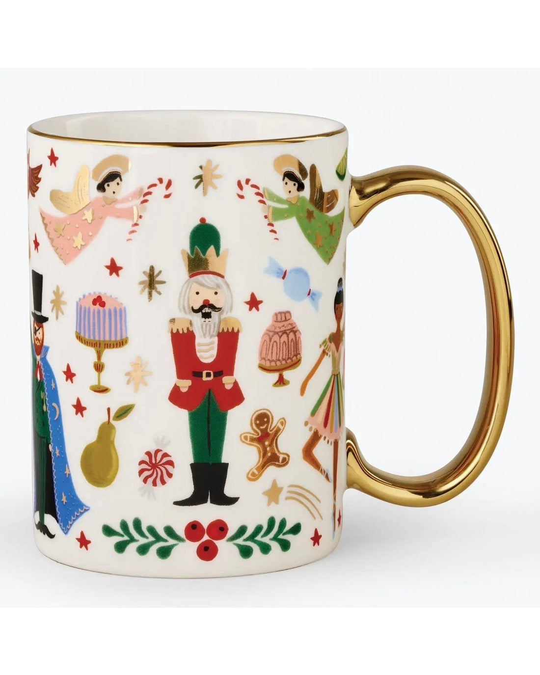 Rifle Paper Co. Porcelain Mug - Nutcracker