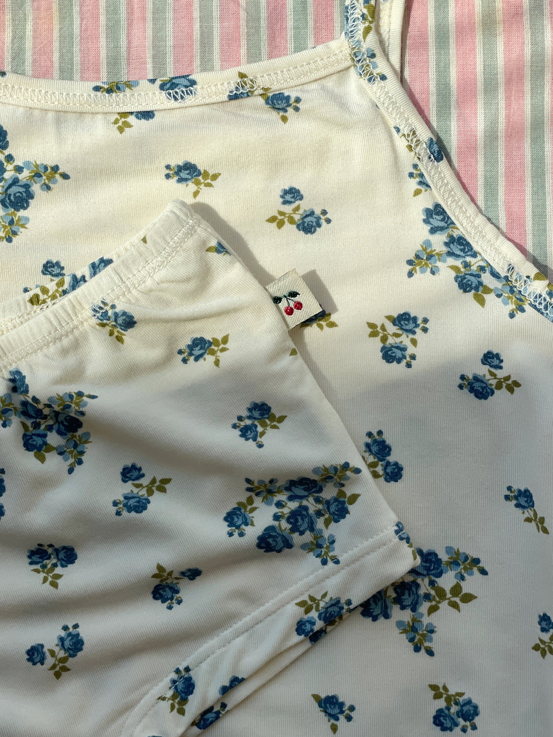 Konges Sløjd 2 Pack Mimmi Modal Hipsters - Blue Kitty Dot / Tramonto