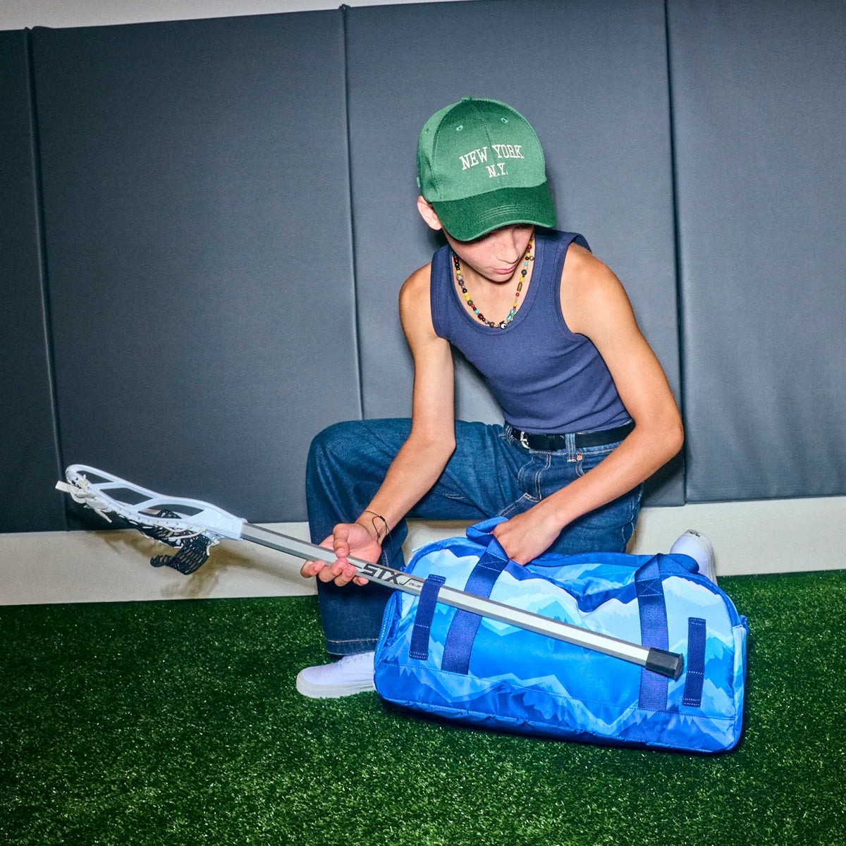 State Bags Fenway Sports Duffle - Mountains