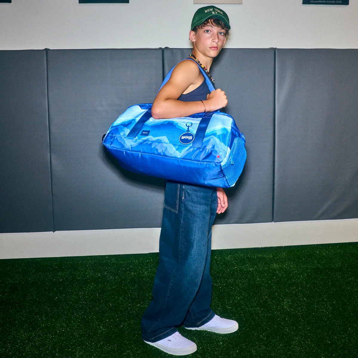 State Bags Fenway Sports Duffle - Mountains