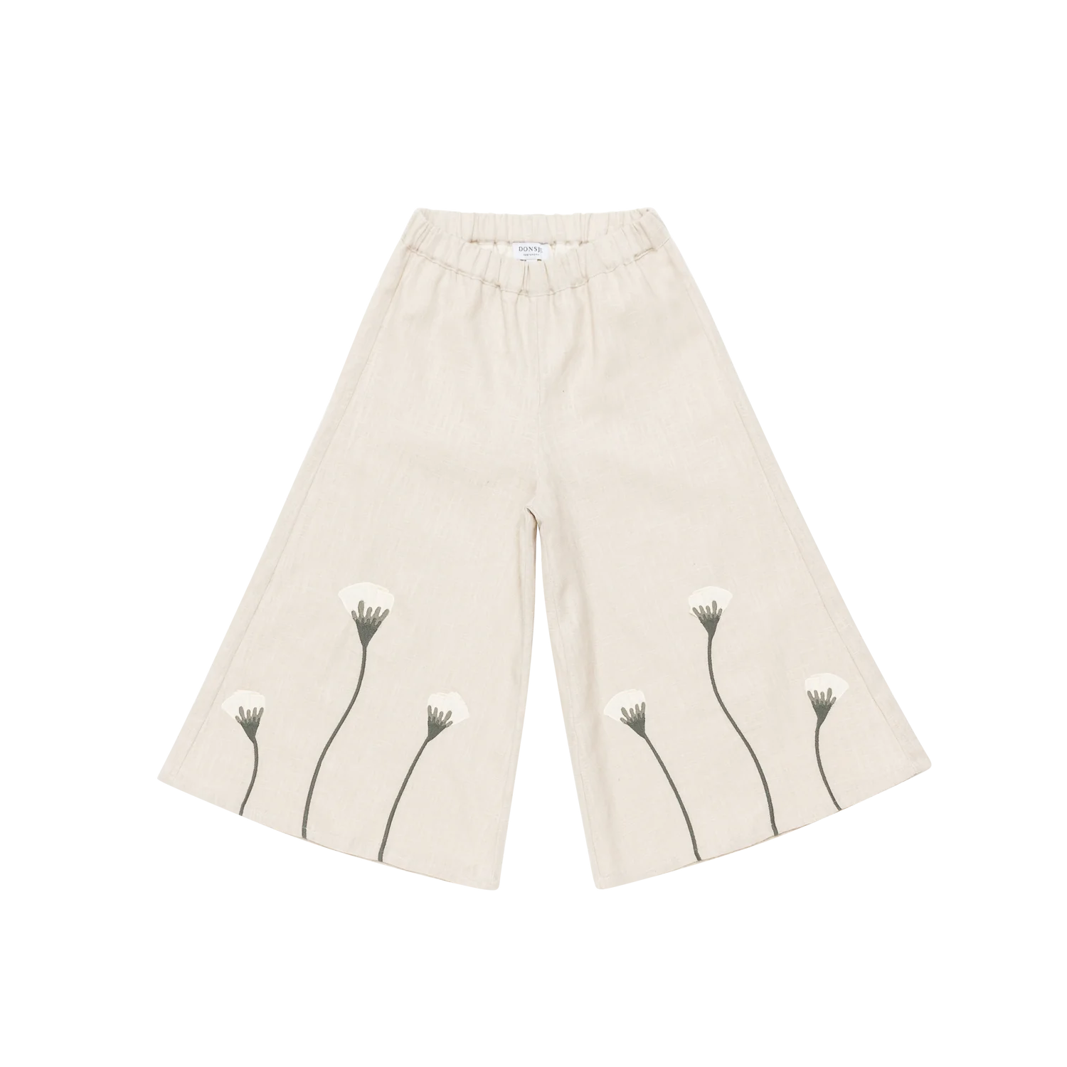 Donsje Fifis Linen Trousers Poppy - Soft Sand