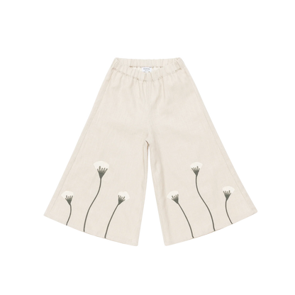 Donsje Fifis Linen Trousers Poppy - Soft Sand