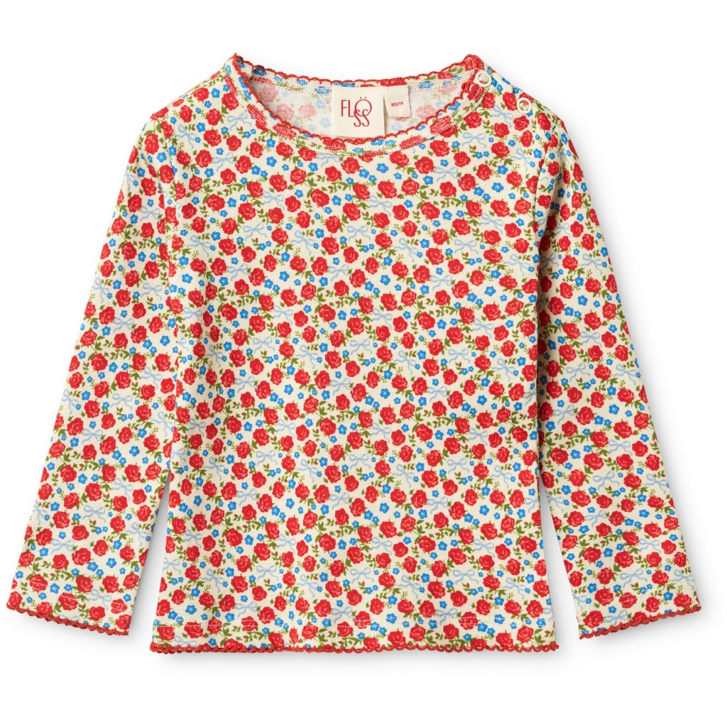 Flöss Fresa Blouse - Ditsy Rose