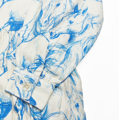 Molo Christy Dress - Blue Horses