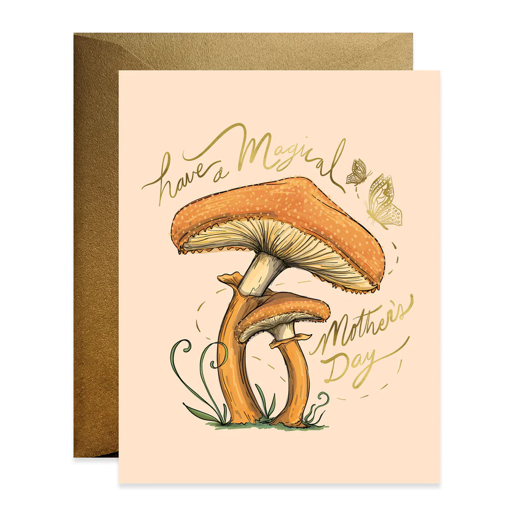 Good Juju Ink Magical Mother's Day Card - Mushroom