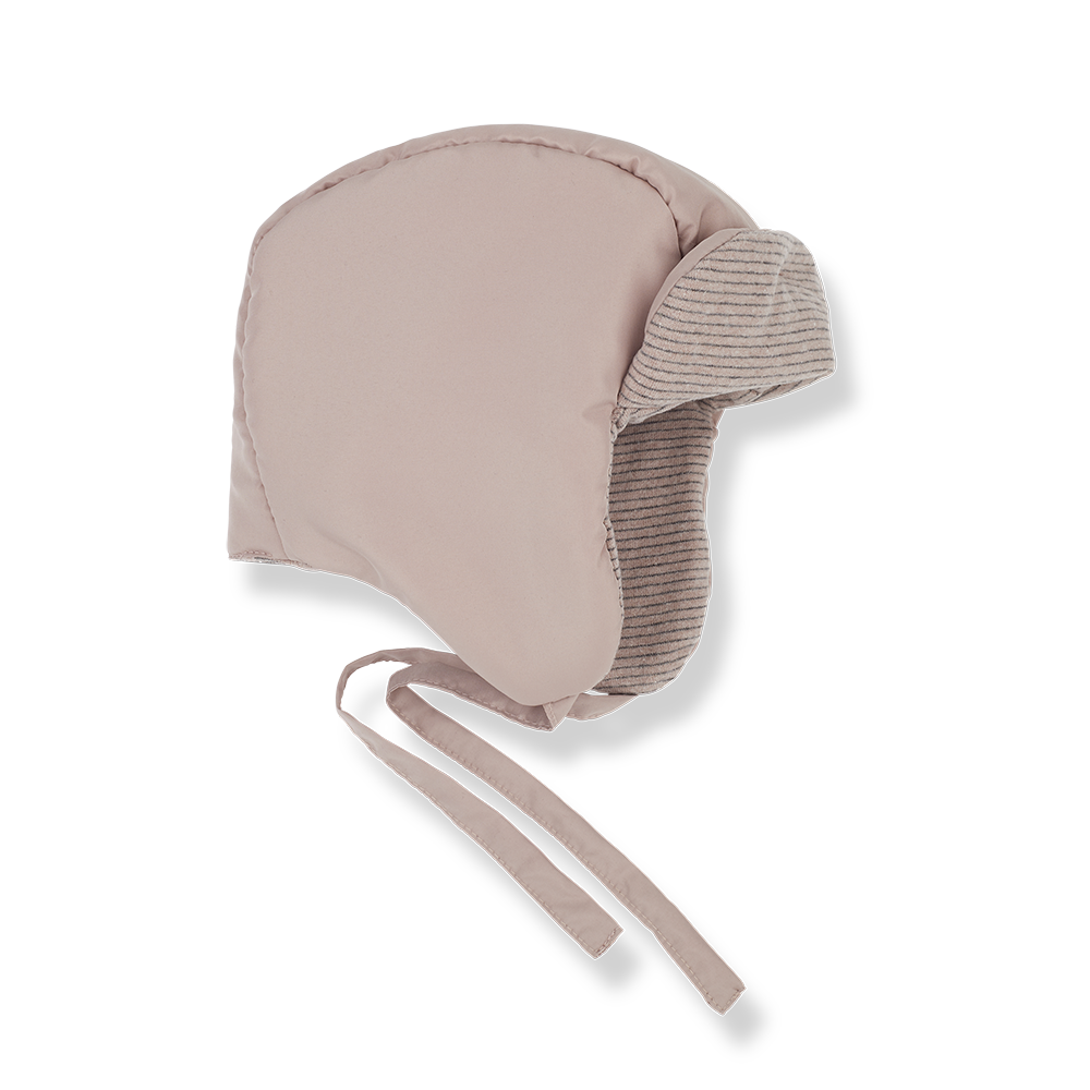 1 + In The Family Genis Padded Beanie - Old Rose