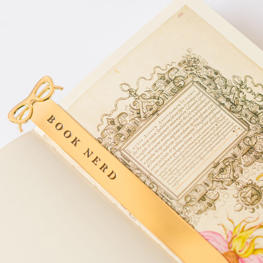 Good Juju Ink Book Nerd Glasses Letter Opener Bookmark