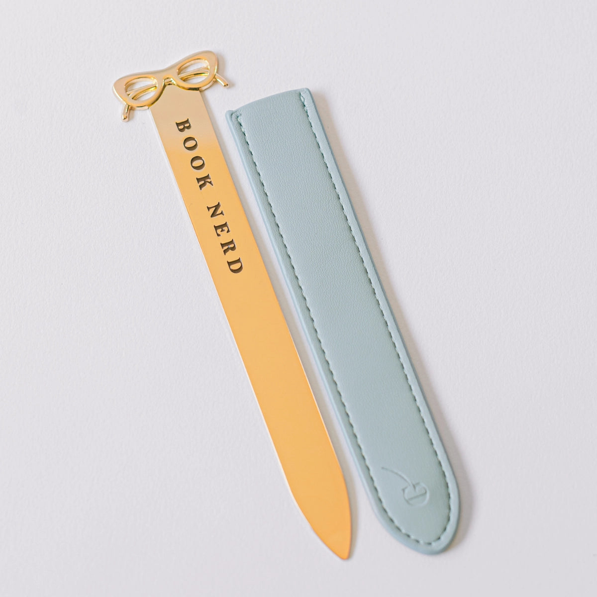 Good Juju Ink Book Nerd Glasses Letter Opener Bookmark