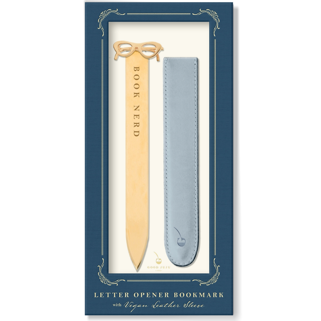 Good Juju Ink Book Nerd Glasses Letter Opener Bookmark