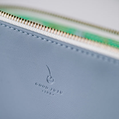 Good Juju Ink Luxe Slim Pencil Pouch - Periwinkle