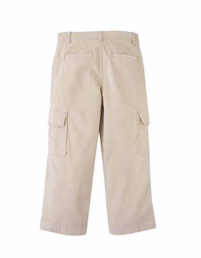 Gingersnaps Mavie Waleless Corduroy Cargo Pants - Beige