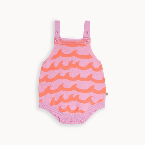 Bonnie Mob Gull Waves Romper - Pink