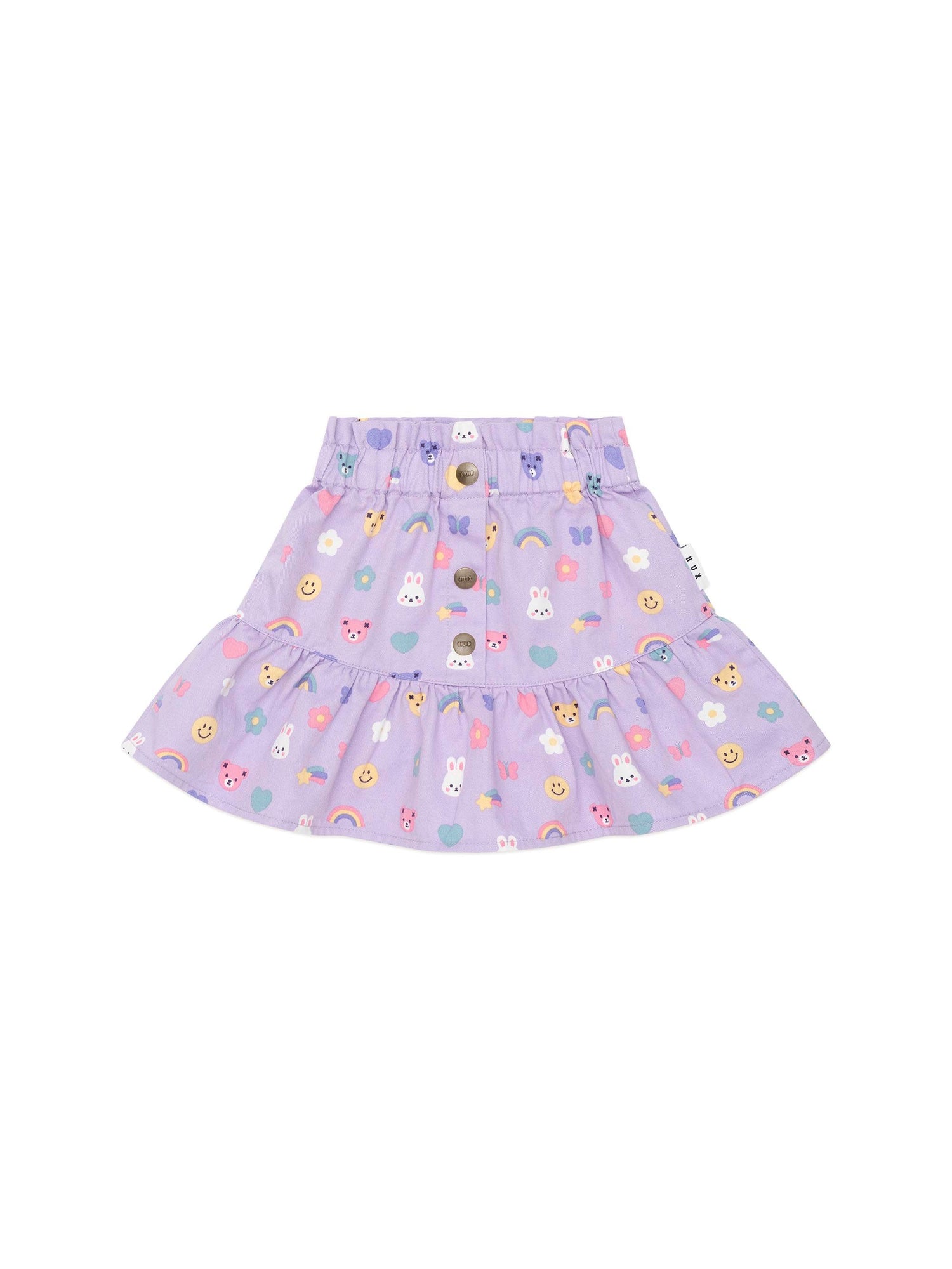 Huxbaby Hux Emoji Frill Skirt - Orchid