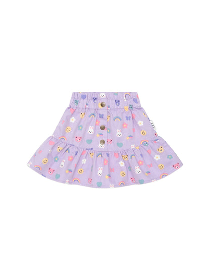 Huxbaby Hux Emoji Frill Skirt - Orchid