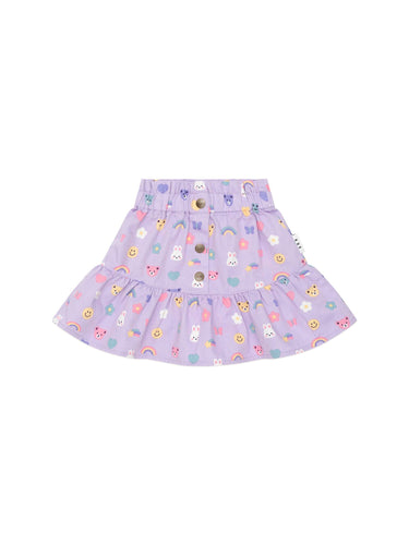 Huxbaby Hux Emoji Frill Skirt - Orchid