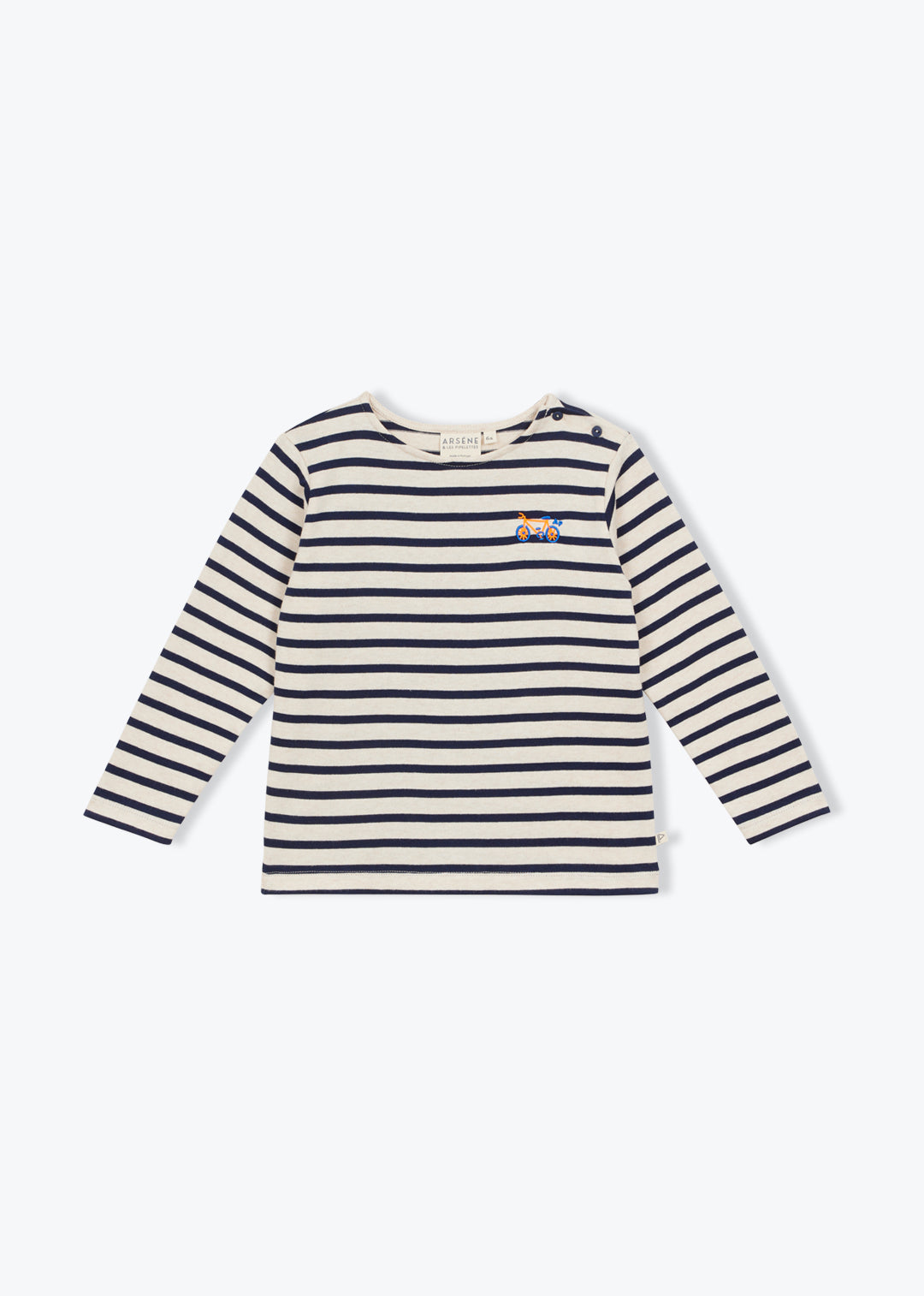 Arsēne et Les Pipelettes Nailed T-Shirt - Marine