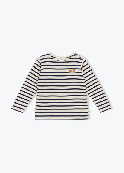 Arsēne et Les Pipelettes Nailed T-Shirt - Marine
