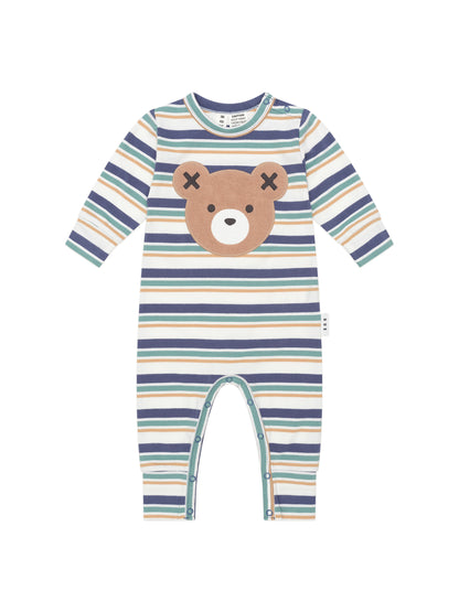 Huxbaby Multi Stripe Hux Romper - Multi