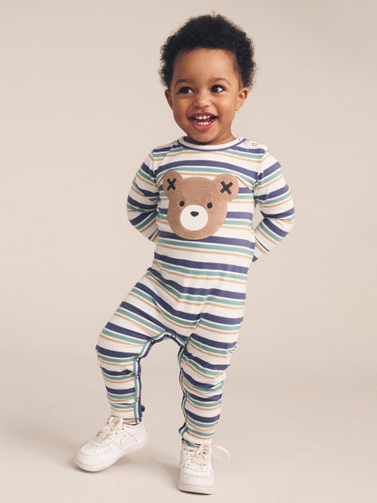 Huxbaby Multi Stripe Hux Romper - Multi