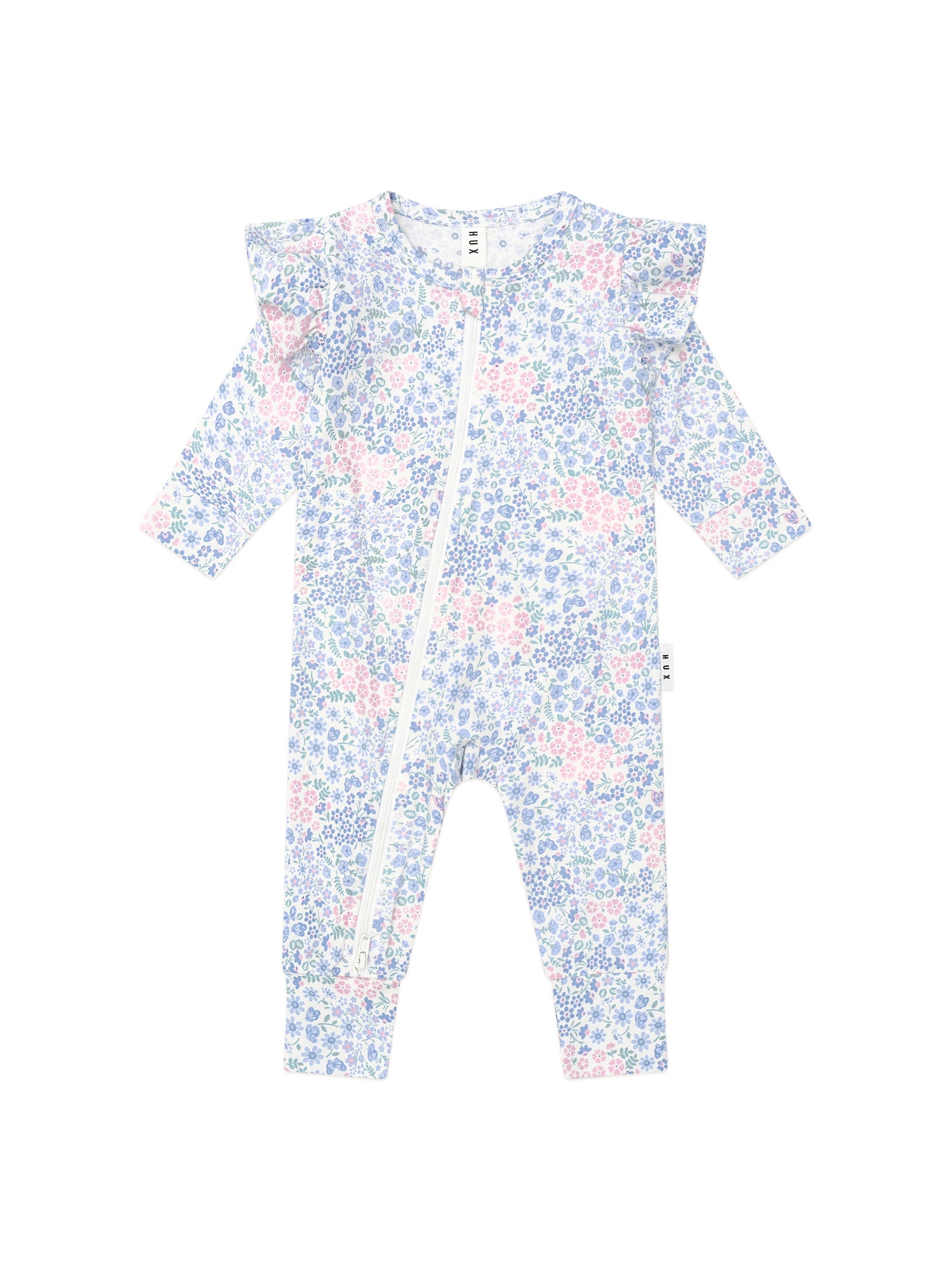 Huxbaby Flower Garden Frill Romper - Multi