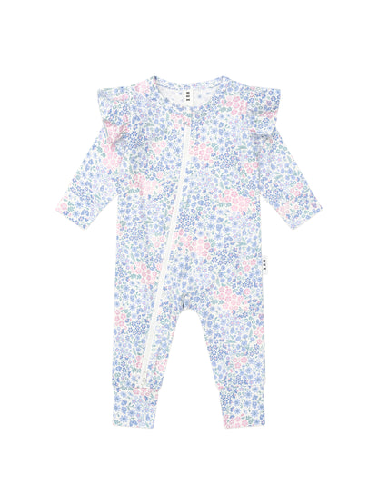 Huxbaby Flower Garden Frill Romper - Multi