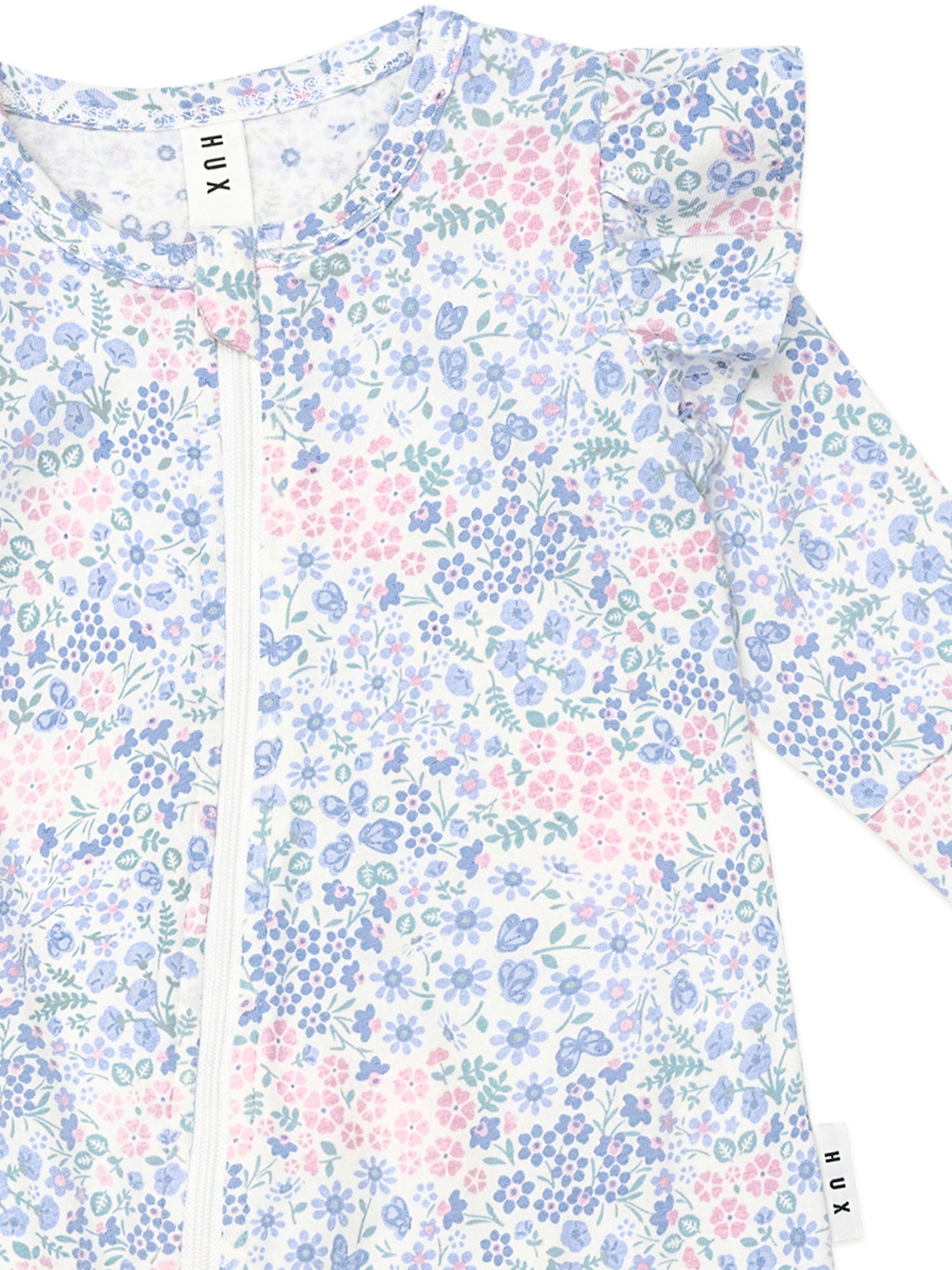 Huxbaby Flower Garden Frill Romper - Multi