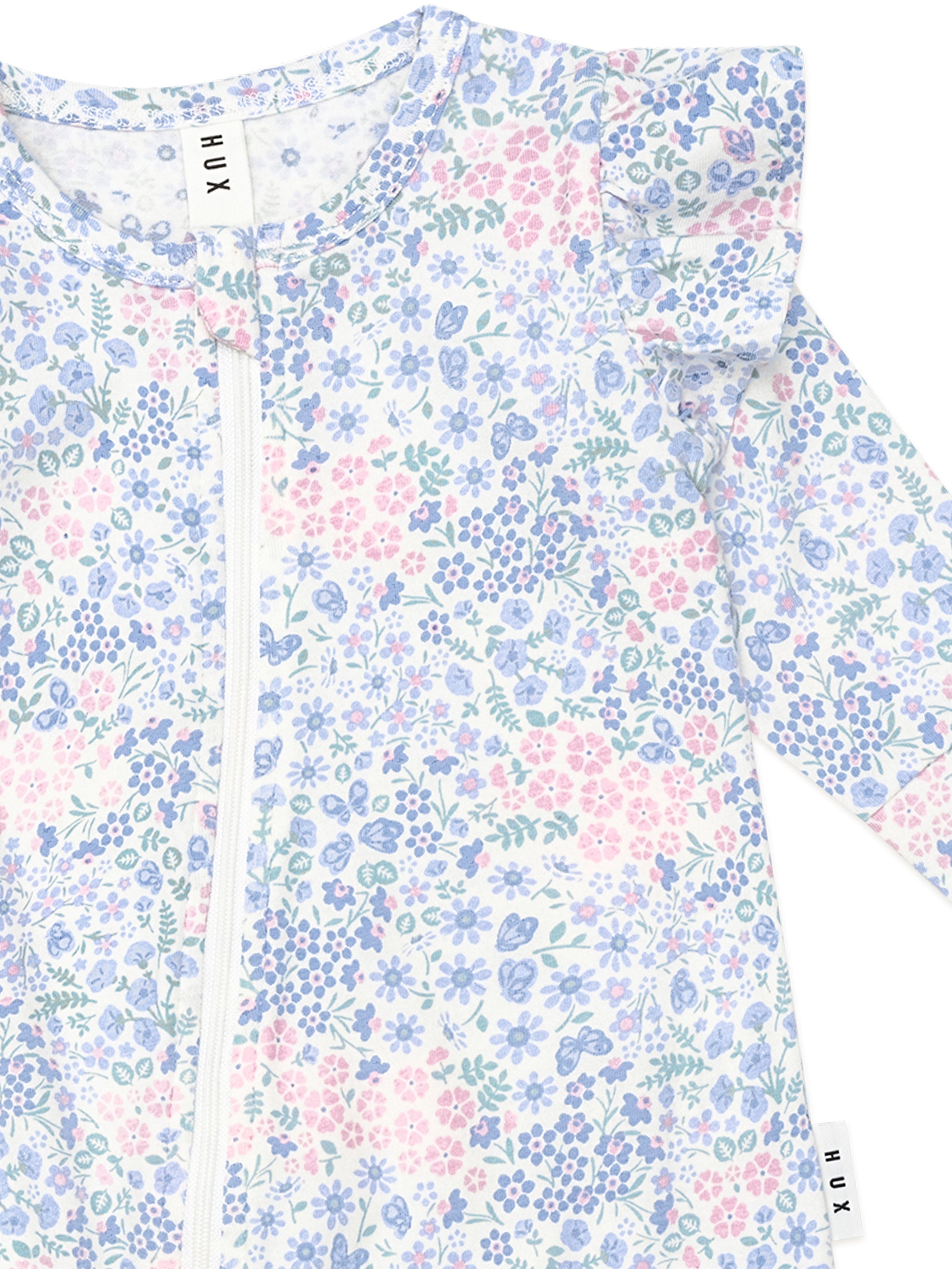 Huxbaby Flower Garden Frill Romper - Multi