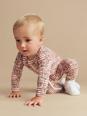 Huxbaby Gingerbread Hux Zip Romper