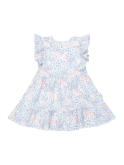 Huxbaby Flower Garden Tier Dress - Multi