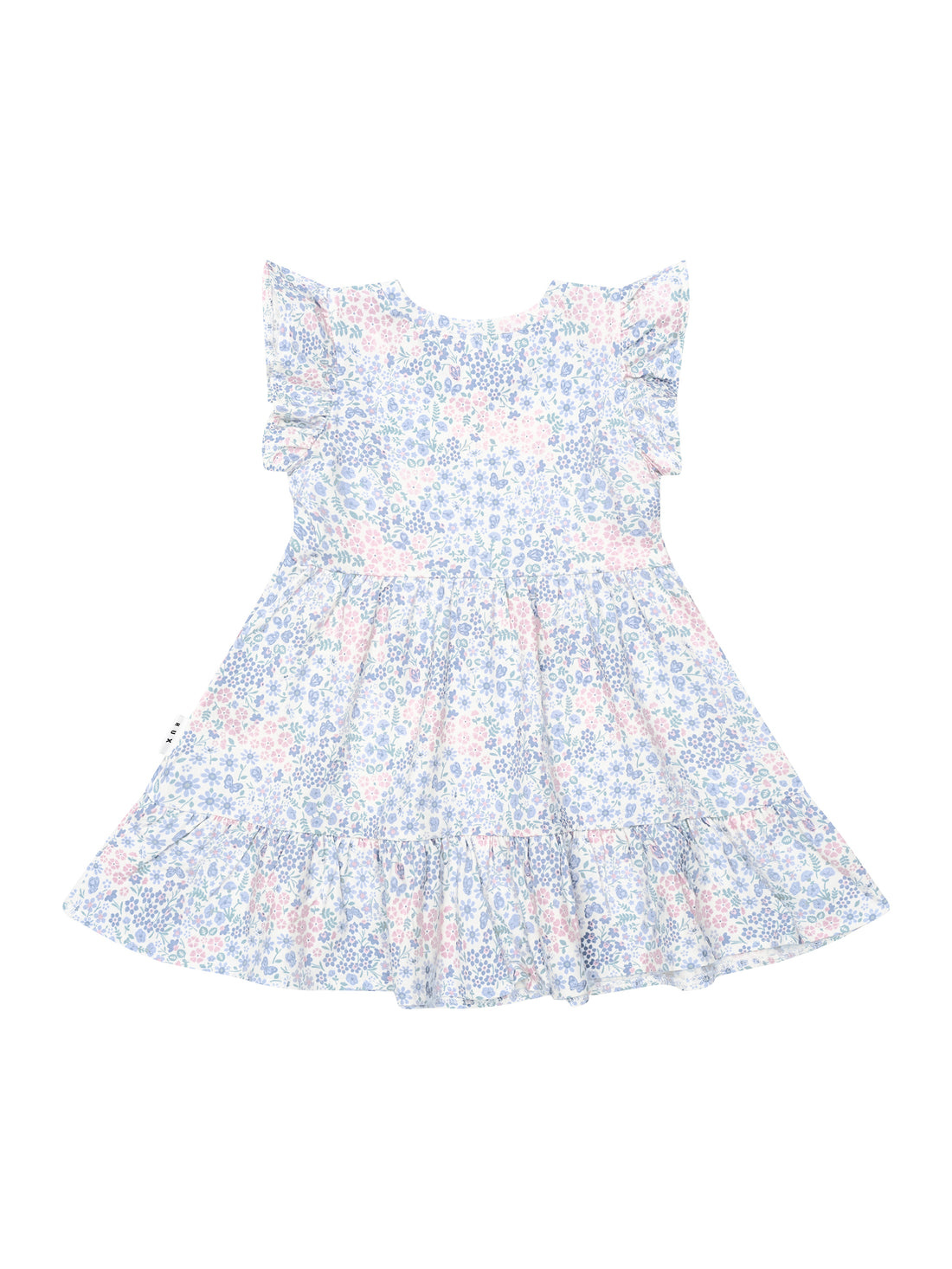 Huxbaby Flower Garden Tier Dress - Multi