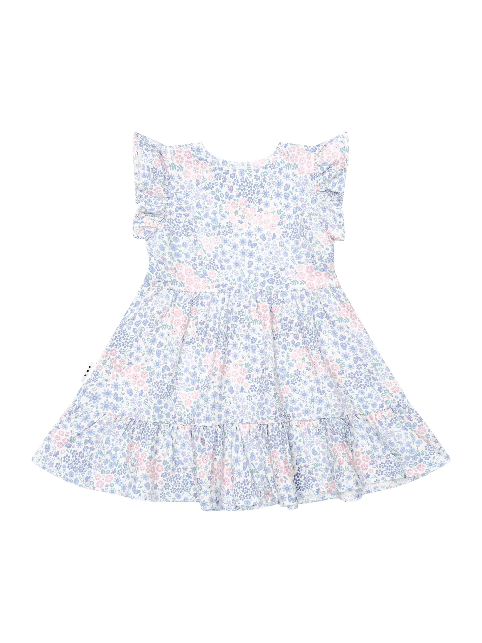 Huxbaby Flower Garden Tier Dress - Multi