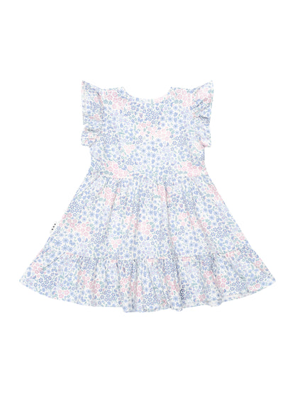Huxbaby Flower Garden Tier Dress - Multi