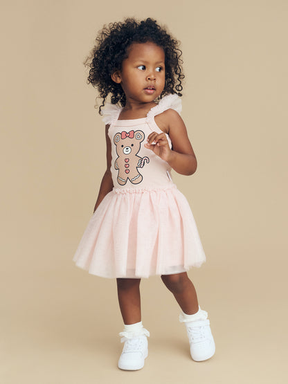 Huxbaby Gingerbread Ballet Dress - Rose