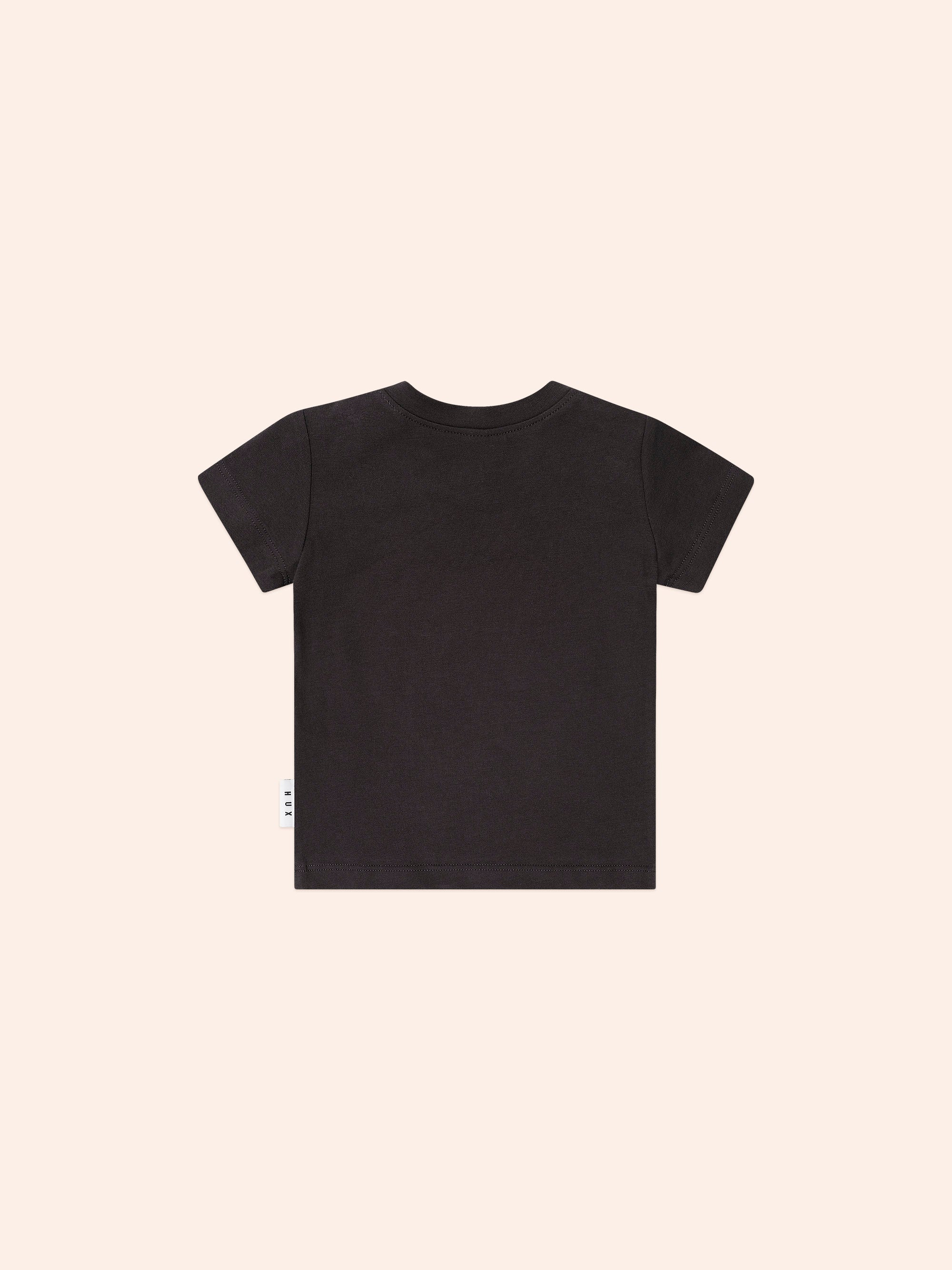 Huxbaby Motosport Hux Black Tee - Soft Black