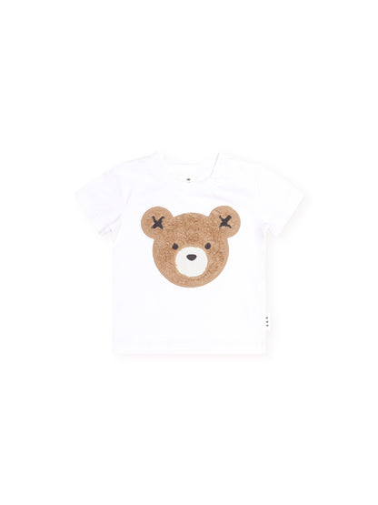 Huxbaby Furry Huxbear Tee - White