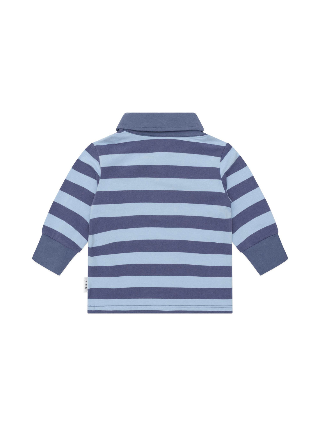 Huxbaby Peeping Hux Blue Stripe Polo - Blue
