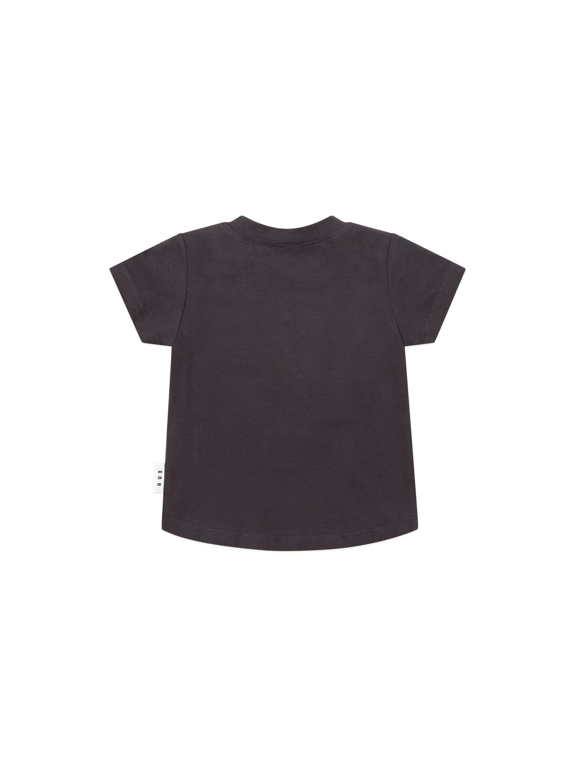 Huxbaby Fireman Hux T-shirt - Soft Black