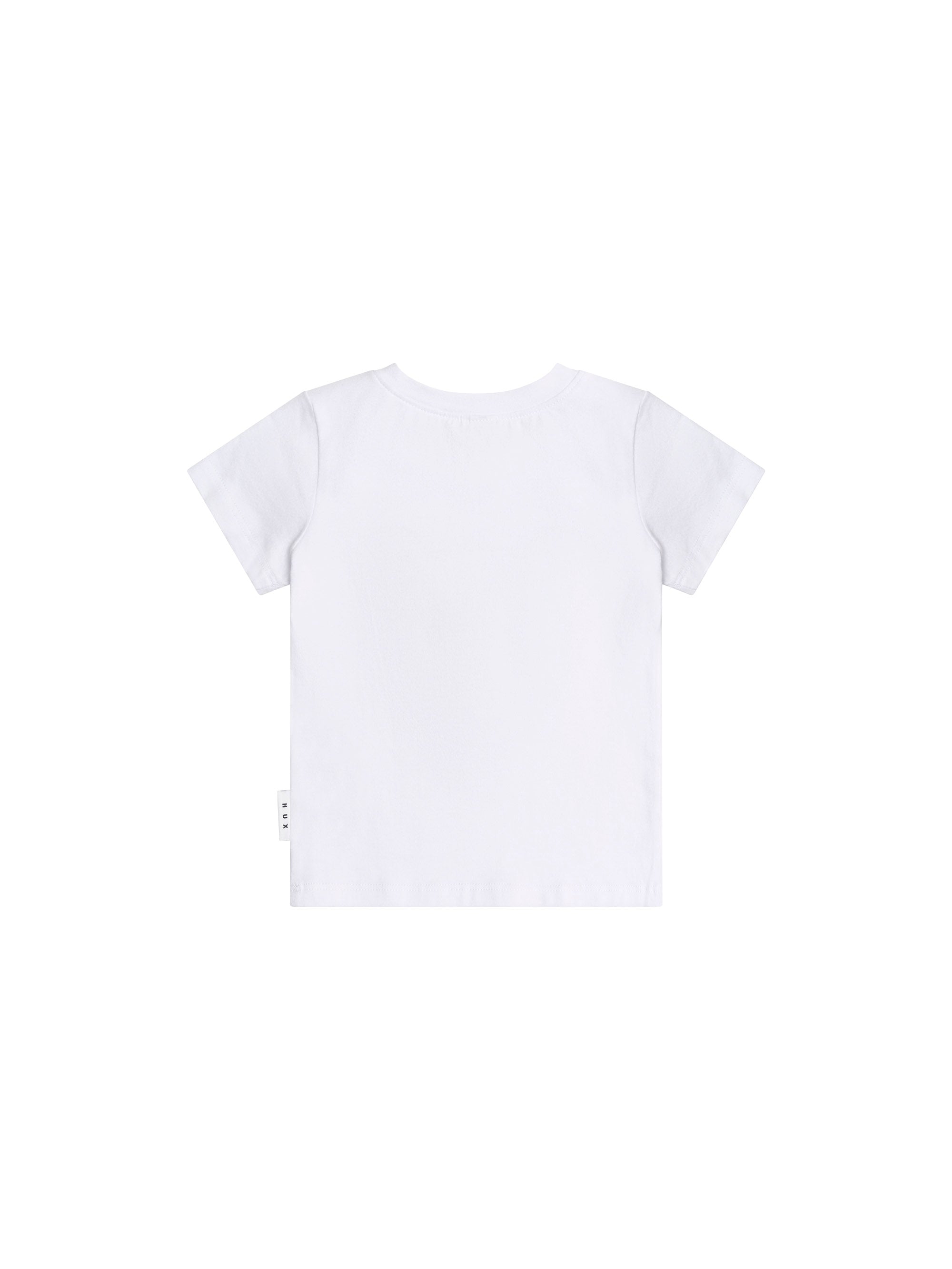 Huxbaby Furry Huxbear Crisp White Tee - White