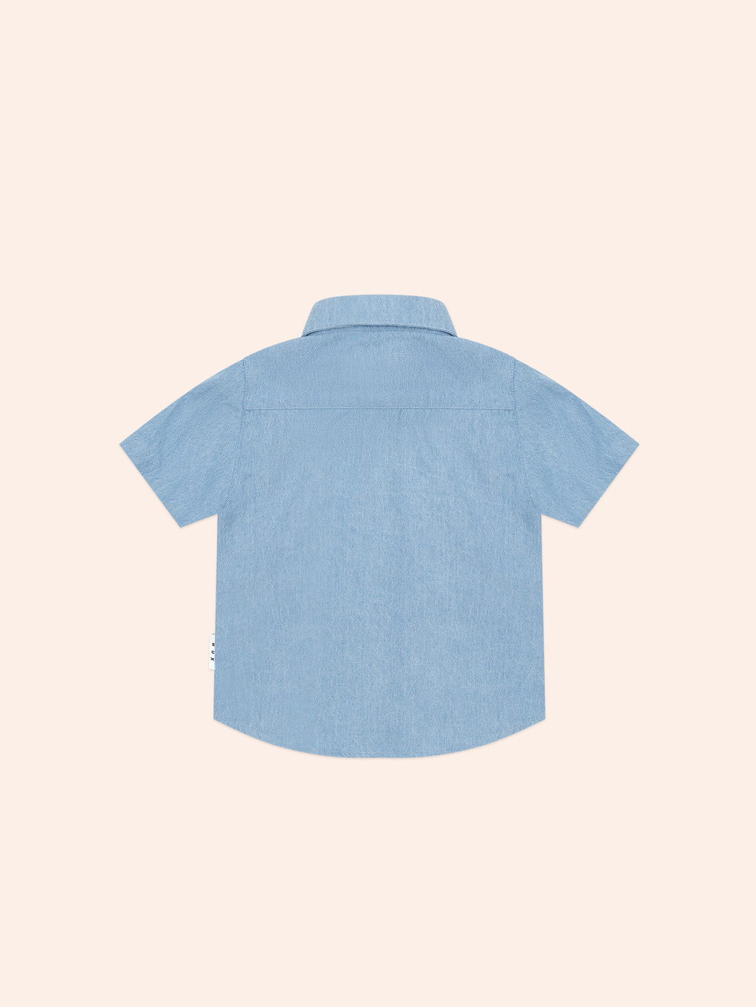 Huxbaby Chambray Hux Short Sleeve Shirt - Chambray
