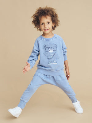 Huxbaby Hello Hux Sweatshirt - Vintage Lake