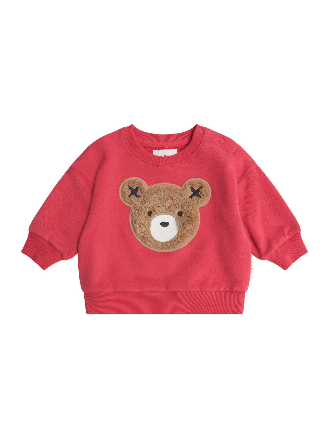 Huxbaby Furry Huxbear Sweatshirt Red - Chilli