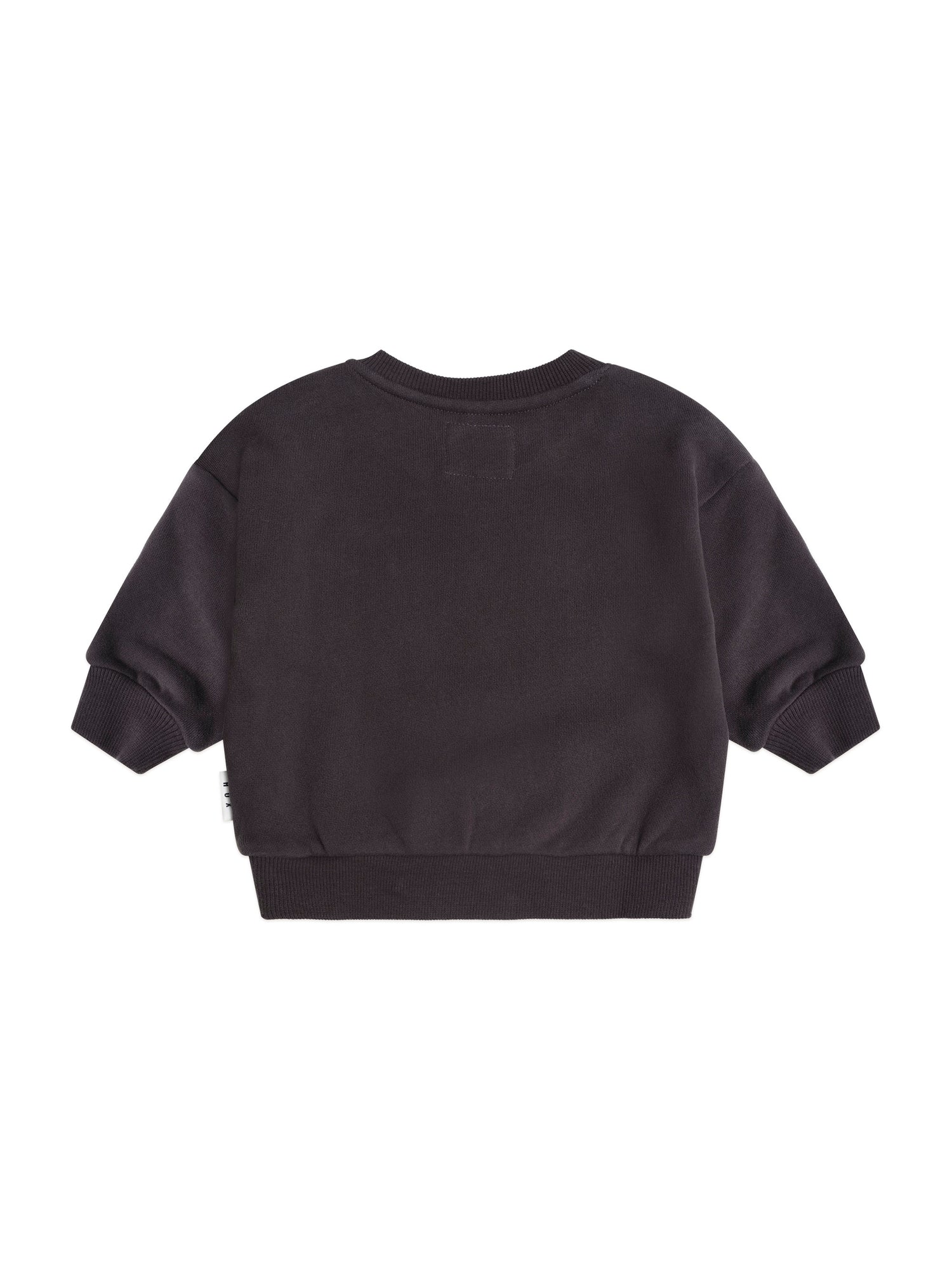 Huxbaby Furry Huxbear Sweatshirt Black - Soft Black