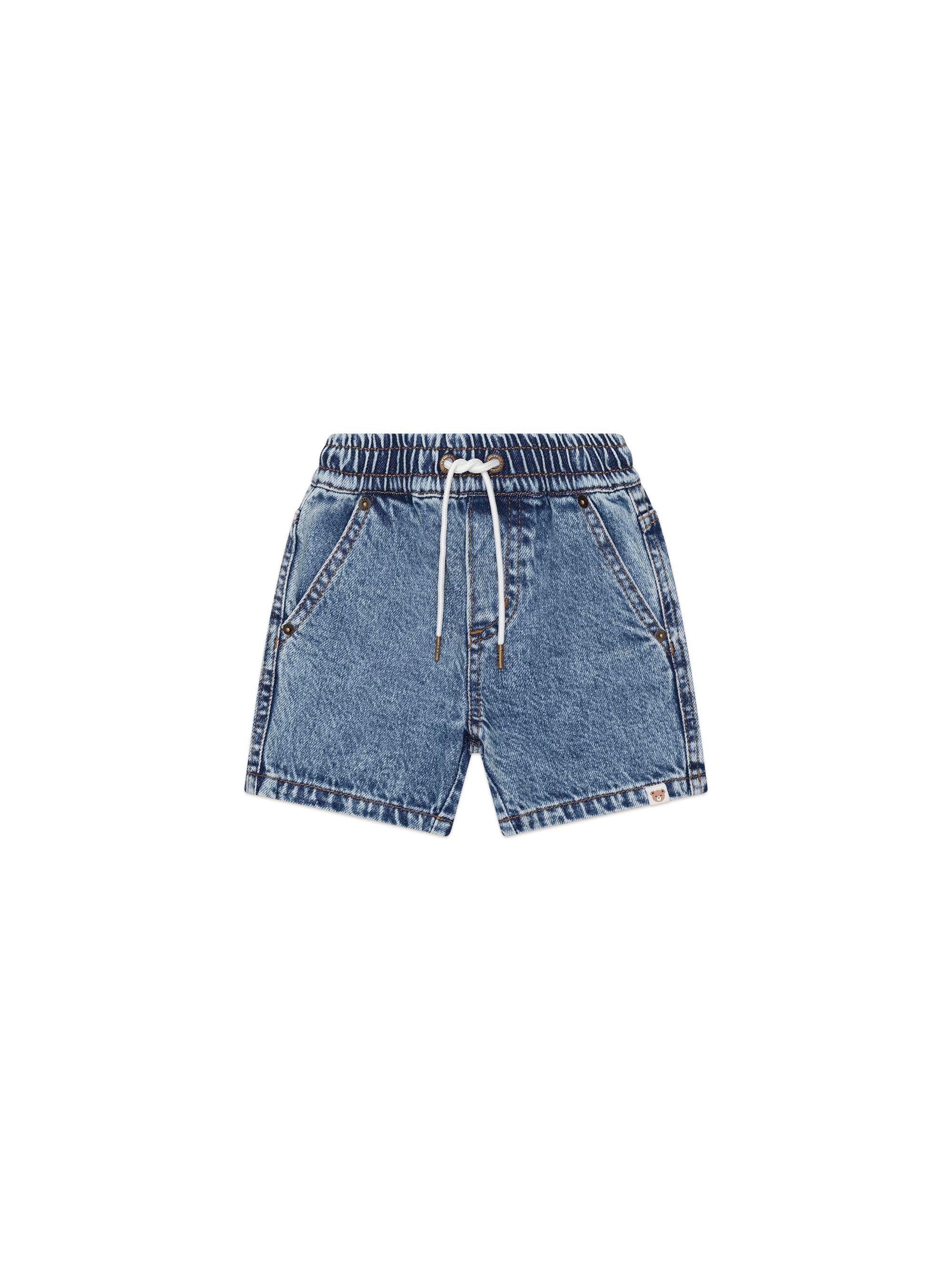 Huxbaby Dreamy Denim Shorts - Denim