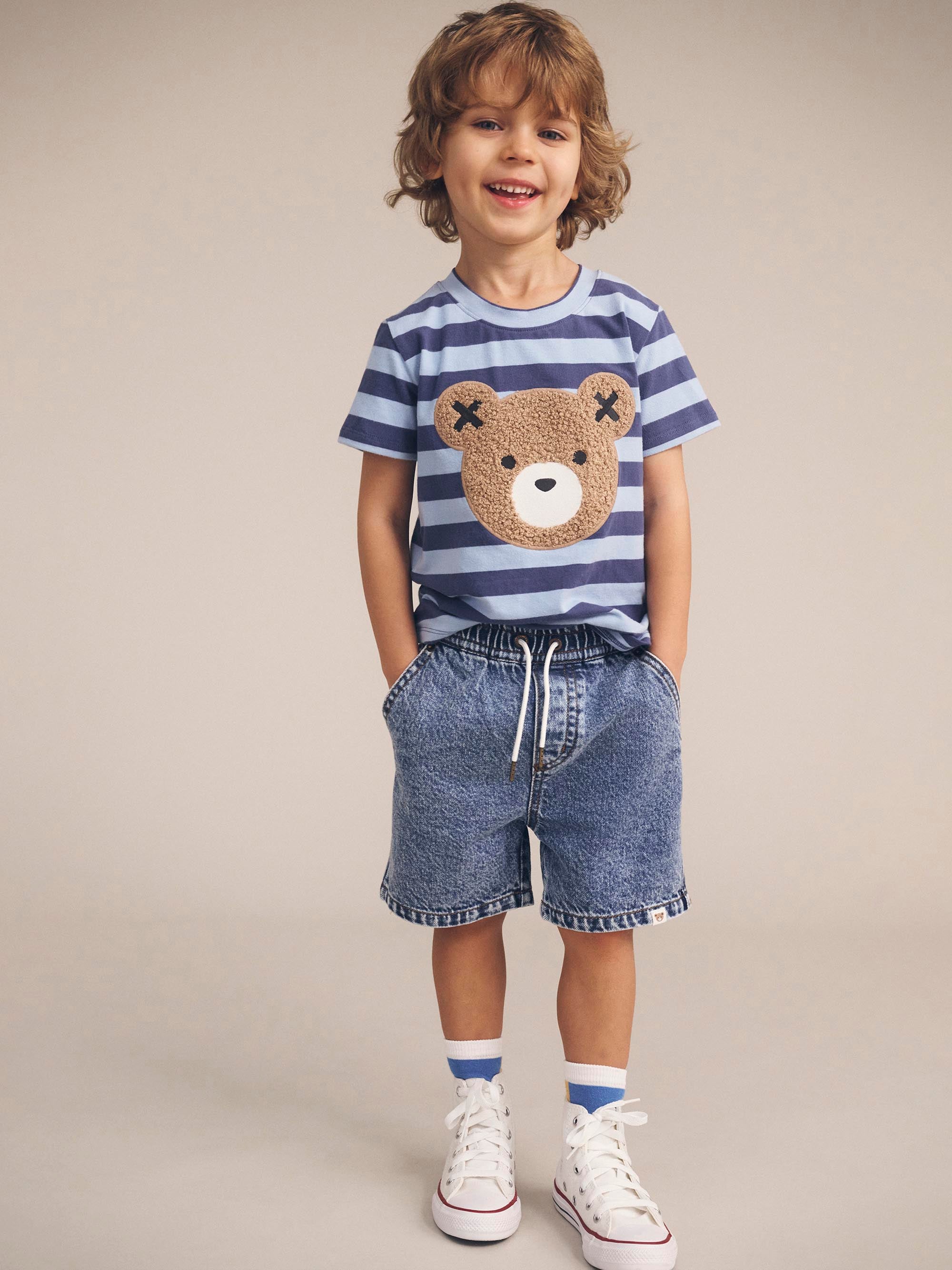 Huxbaby Dreamy Denim Shorts - Denim