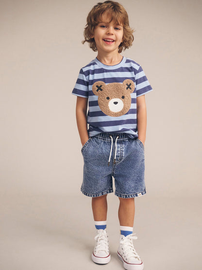 Huxbaby Dreamy Denim Shorts - Denim