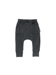 Huxbaby Pocket Drop Crotch Pant - Vintage Black