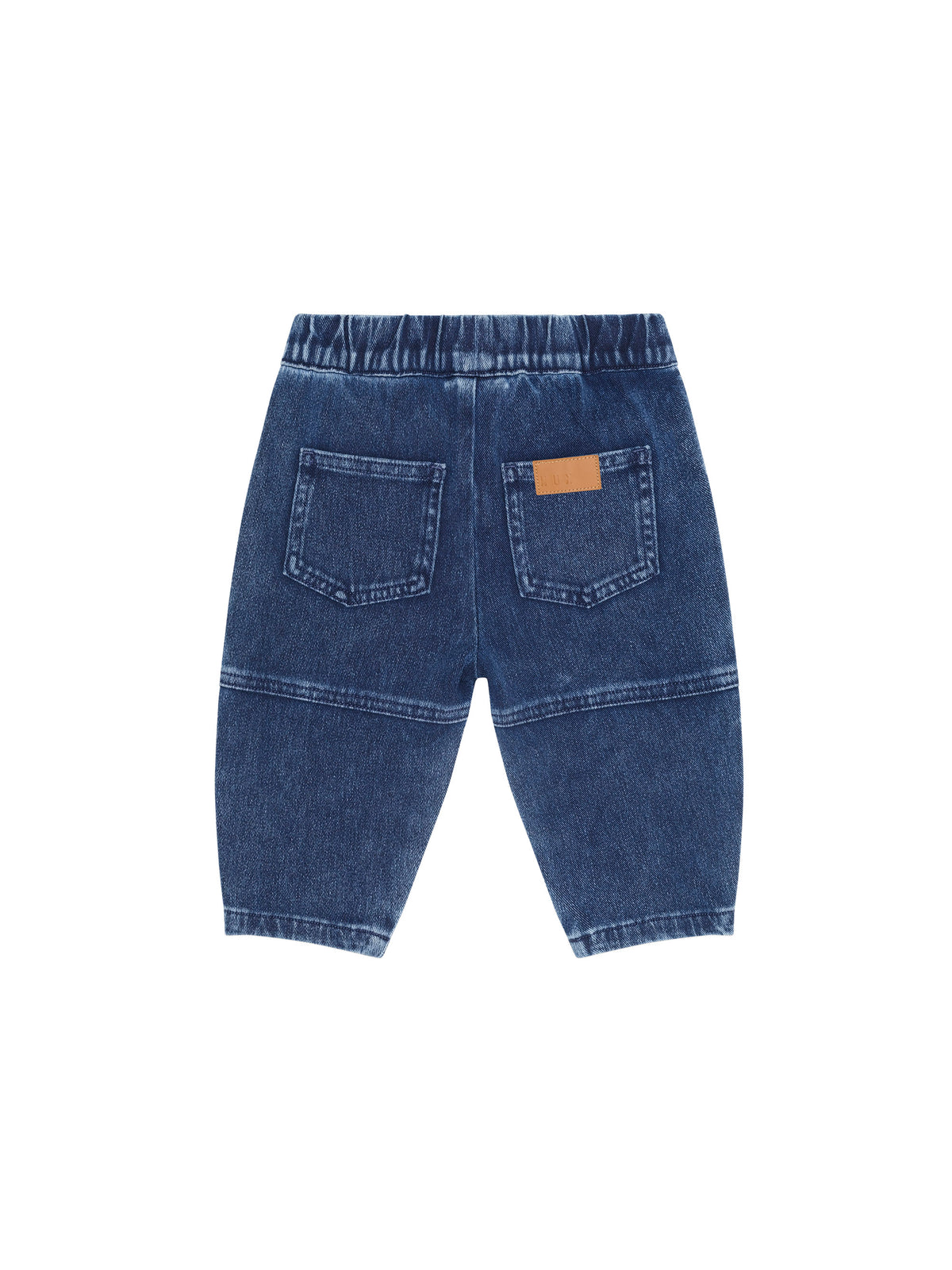 Huxbaby Knit Denim Pocket Pant - Denim Indigo