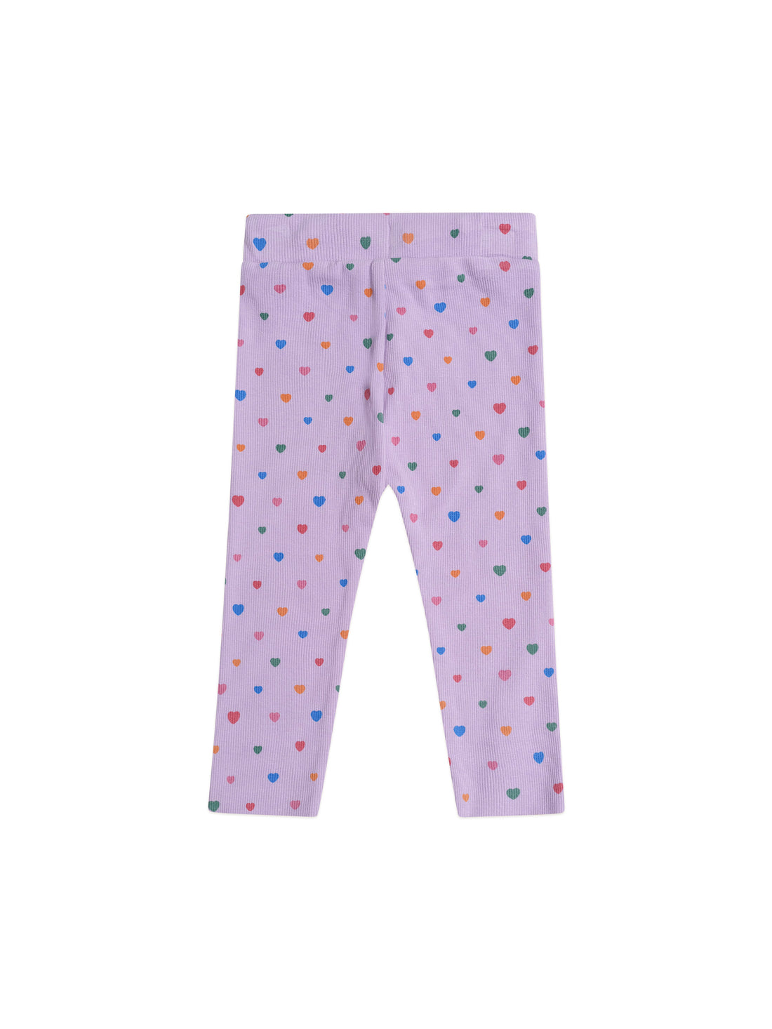 Huxbaby I Heart Cake Rib Leggings - Purple Rose