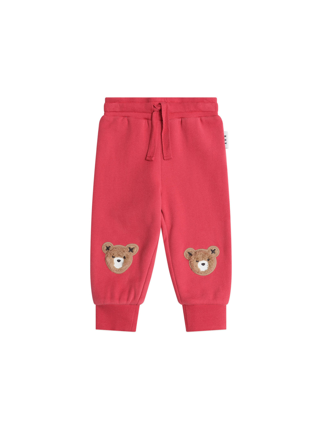 Huxbaby Furry Huxbear Track Pants Red - Chilli